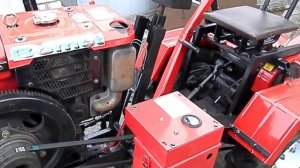 Минитрактор  с плавающей КПП из мотоблока Форте