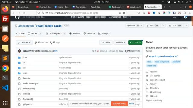 How to Create Credit Card Form Component in React Js смотреть онлайн