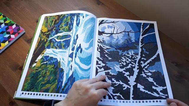 Раскраски по номерам для взрослых. Часть 3
