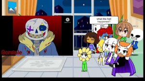 undertale reacts to sans au themes