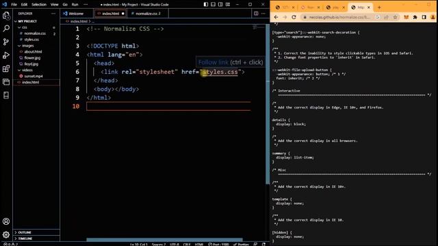 HTML & CSS : Normalize CSS (Tagalog) #17