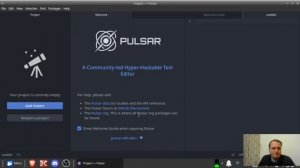 A Look at Pulsar Text Editor (Formally Atom) | As seen on @DistroTube