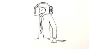 Как нарисовать Красный СпикерМен из Skibidi Toilet