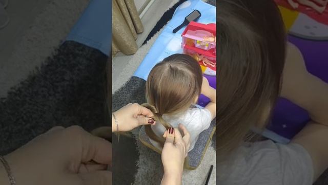 Прическа. коса наоборот.фоанцузская коса. видео-урок2. hairstyle.pigtail. смотреть онлайн