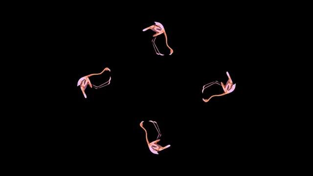 Голограмма для пирамидки (Фламинго) смотреть онлайн