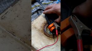 Очистка бака от ржавчины. ч.1