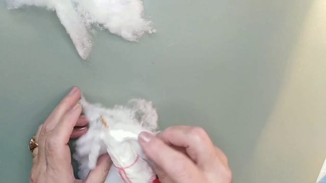 МК 1 часть Дед Мороз, ватная игрушка смотреть онлайн