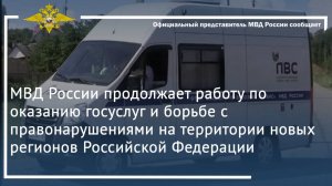 Ирина Волк: МВД России продолжает работу по оказанию госуслуг и борьбе с правонарушениями