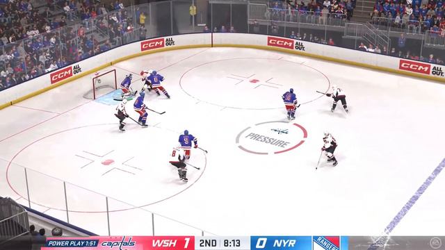 #PS5/4k-60 #EA Sports NHL 24 Washington Capitals vs New York Rangers Reg. Sea. game!