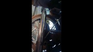 МИНСК 106 ,(часть1) демонтаж заднего маятника, его дефектовка