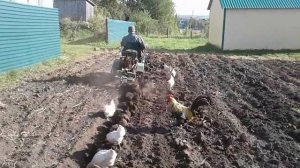 Как просто вспахать огород