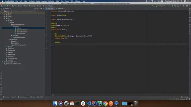 3 - Creating Models in Spring Boot смотреть онлайн