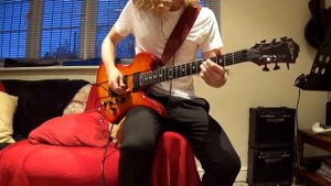 Deep Purple "Smoke on the Water" Guitar Cover