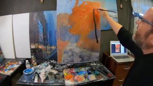 Видеоурок 2  художника Игоря Сахарова 'Осень'