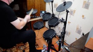 Сектор Газа - Белая горячка (Drums кавер)