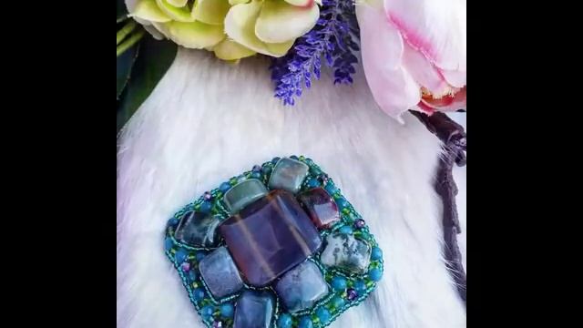 Самые красивые броши из бисера. Авторские модные броши от Ксении embroideri.haute couture