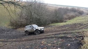 нива может!!! off road