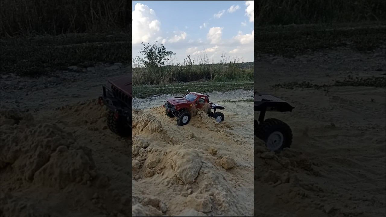 Сел на брюхо #rc #rccar #rclife #rcmodel #scale #crawler #4x4rc #wpl #wplrc #hilux
