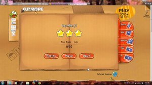 Play Cut the Rope Game on computer (laptop/desktop) - Free