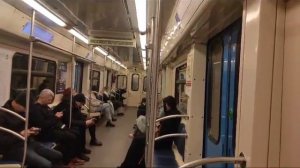 Метропоезд Ока 81-760/761 со звуками Номерного прибывает на станцию метро Новогиреево!