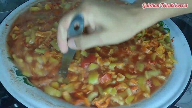 Лечо на зиму. Самый вкусный и простой рецепт.
