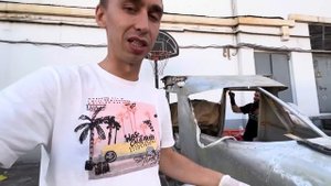 Смыли краску с фюзеляжа! Восстановление самолета 1975г