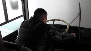 Запуск ЛАЗ-699р после долгой стоянки. Перегон на зимовку)))