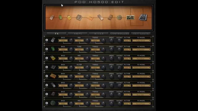Line6 Pod HD - All Distortion Pedals Shootout Pt.2: Stompbox Mode on Crunch Amp (No Talking) смотреть онлайн