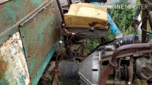 Обзор на самодельный трактор, с двигателем УД-2 на базе УАЗ