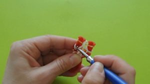 ❤Браслет из резинок. Сердце ангела. Как сплести браслетик из резиночек  в видеоуроке №189❤