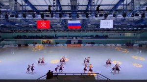 Команда Парадиз. Показательные выступления на Чемпионате Санкт-Петербурга по фигурному катанию.