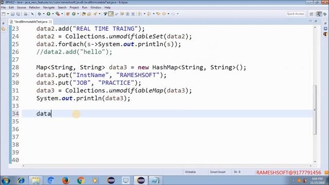 RAMESHSOFT: Factory methods Java9 By Ramesh Anapati смотреть онлайн