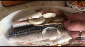 Скумбрия в фольге запеченная в духовке