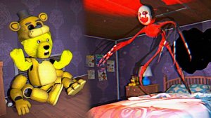 FNAF НАДЕНЬ КОСТЮМ ГОЛДЕН ФРЕДДИ из ФНАФ ЧТОБЫ ВЫЖИТЬ !!!