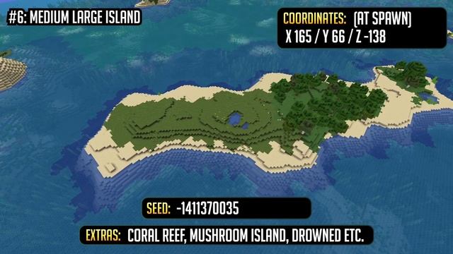 TOP 10: ISLAND SEEDS FOR 1.17 ✨ Minecraft 1.17.1. ✨ ErikOnHisPeriod смотреть онлайн