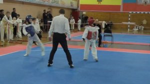 Первенство Рязанской области тхэквондо, Даниил, Рязань 2017, финал, раунд 3