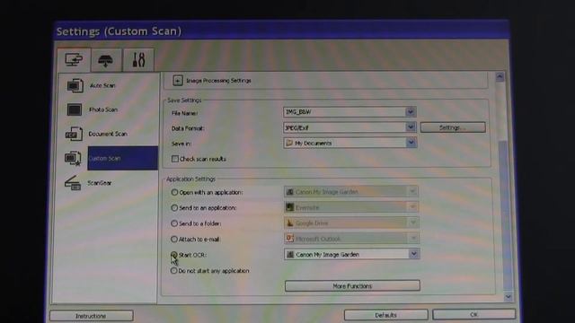 Canon PIXMA My Image Garden: OCR Scan смотреть онлайн