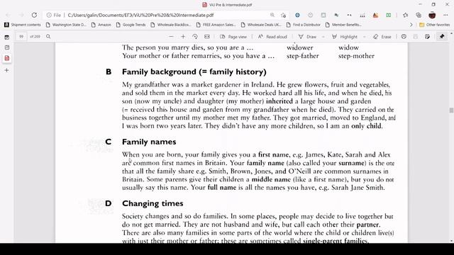 Family and friends| English Vocabulary in Use. Pre-Intermediate level. Unit 46. Слова по теме СЕМЬЯ смотреть онлайн
