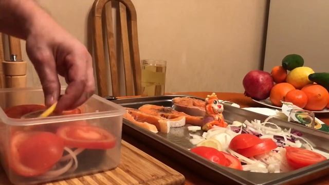 СОЛЕНАЯ СЕМГА К ПРАЗДНИЧНОМУ СТОЛУ. ОЧЕНЬ ВКУСНО!
