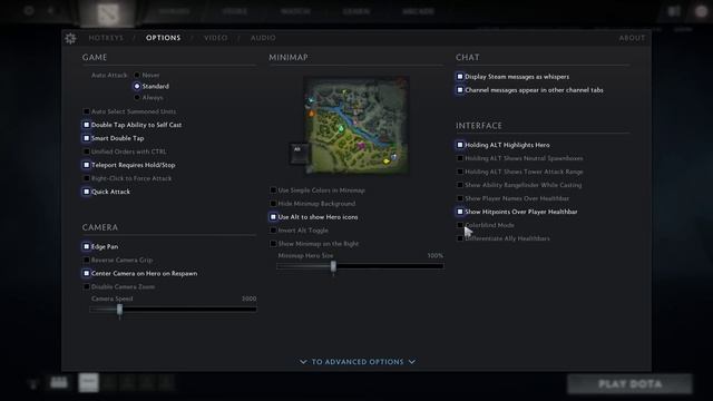 Как отдалить камеру в доте. Как убрать авто атаку в доте 2.