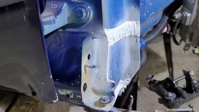 TESLA Y вытяжка лонжеронов рихтовка заднего крыла, двери, порога.Как выставить зазоры. смотреть онлайн