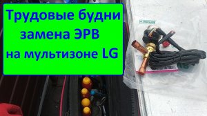 Замена ЭРВ (EEV) на мультизоне LG