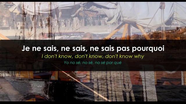 Vanessa Paradis - La Seine - French Song with Subtittles смотреть онлайн