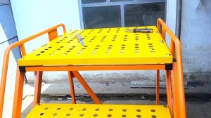 Испытание стремянки.