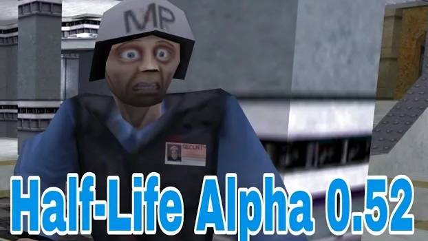 Как выглядит Half-Life Alpha 0.52 сейчаc?