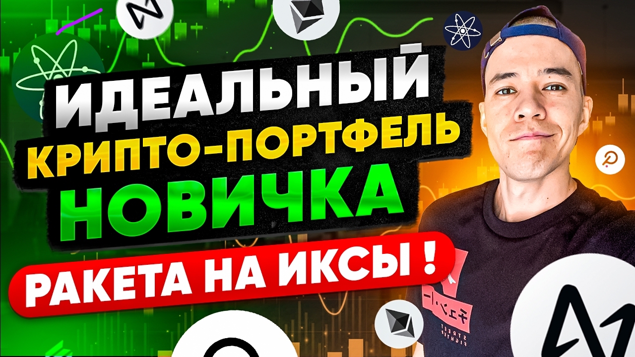 Идеальный крипто-портфель НОВИЧКА | Какие монеты купить на ИКСЫ ?