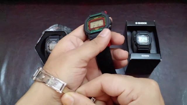 Casio G-Shock DW-5600THC-1DR(G1008)& DW-5600THS-1DR(G1009) Unboxing in INDIA?? &compare with DW5600 смотреть онлайн