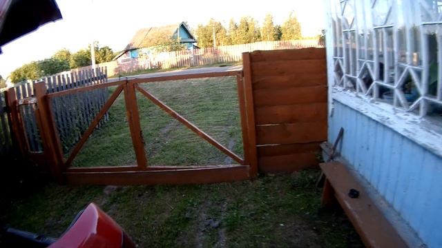 Купил дом в деревне. Окучивание картошки. Лебедка сельскохозяйственная ЛС-100А