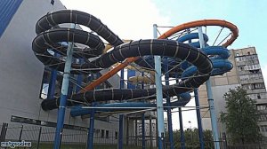 аквапарк ЛЬВОВ горка "ТУРБО" aquapark Lvov Ukraine