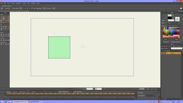 MOHO 3.6. DRAW SHAPE / нарисовать форму (Anime Studio) видео урок смотреть онлайн